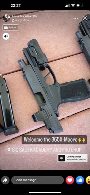 SIG P365X Macro