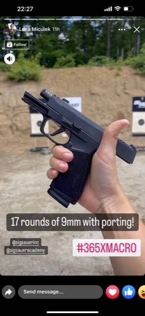 SIG P365X Macro