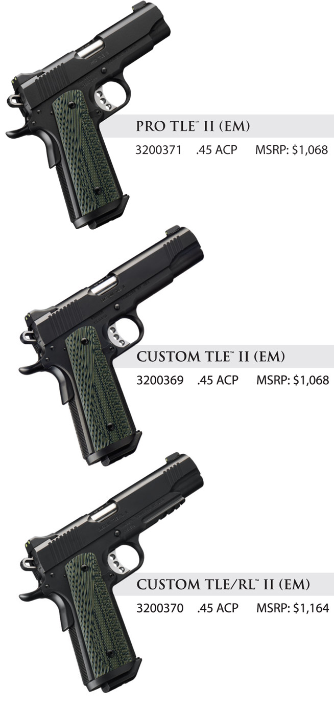 Kimber 2017 TLE II Family Updates
