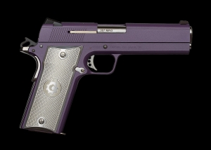 Coonan Classic - Purple Bling DuraCoat with Silver Aluminum Grips
