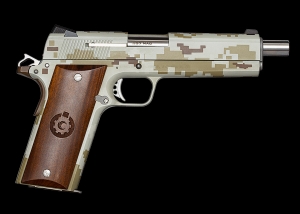 Coonan Classic with 6" Barrel - Dessert Tan Camo Dura Coat with Smooth Walnut Grips