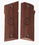 Grips, Black Walnut, Smooth , Laser Engraved Logo